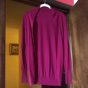 Plum colored American Eagle cardigan